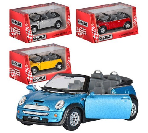 Машина метал. Mini Cooper S